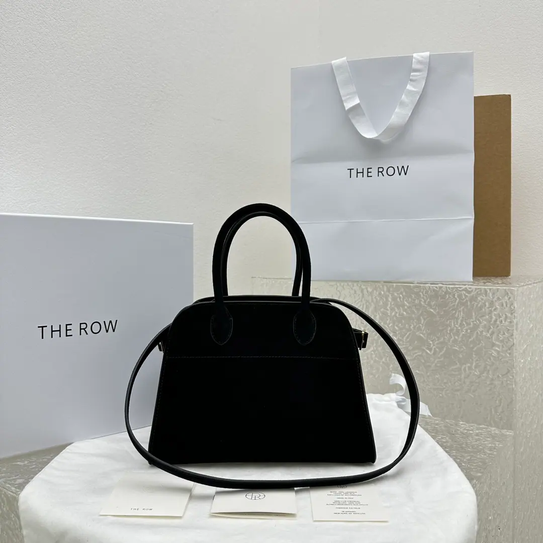 THE ROW Margaux 10 皮革包 26x17.5x21cm