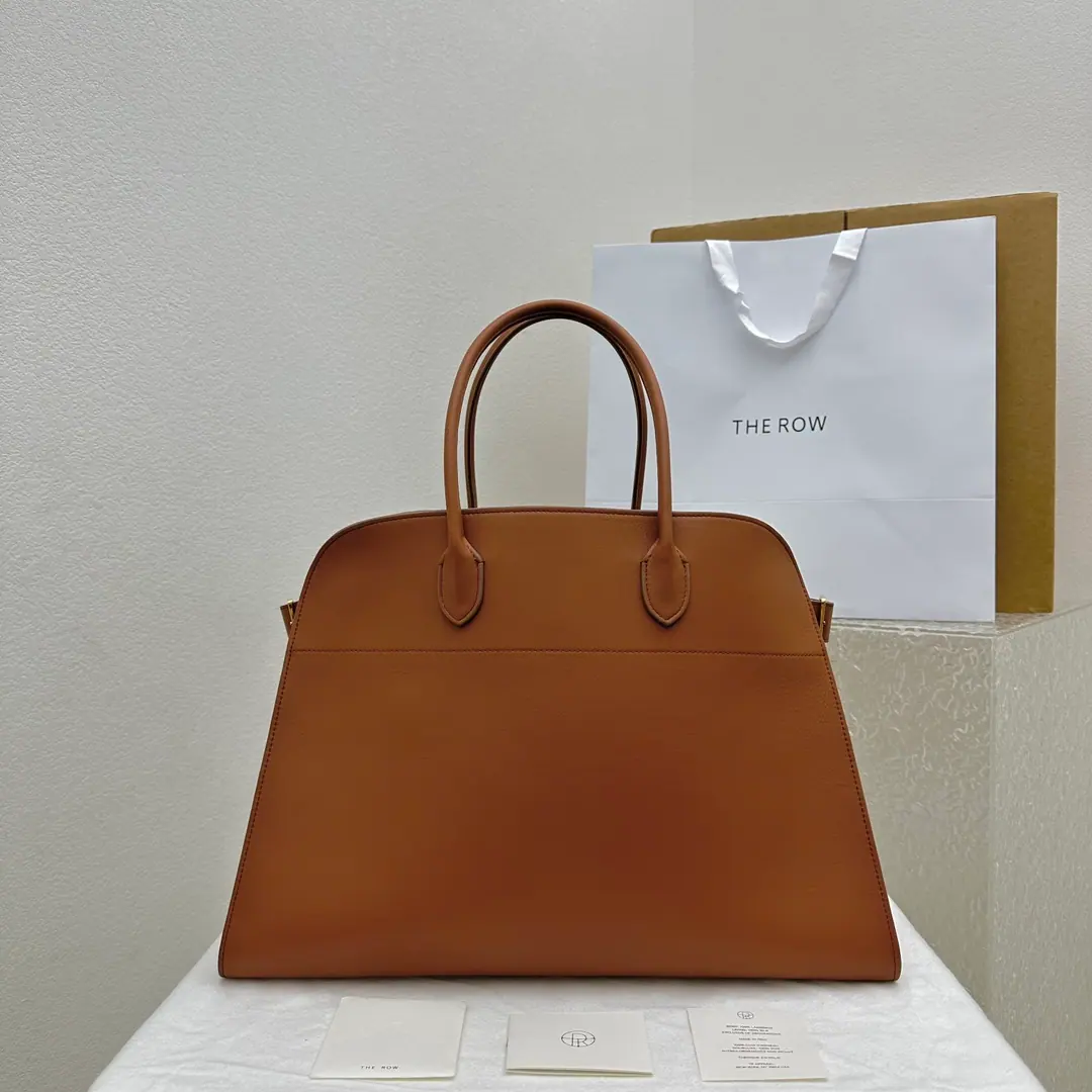 THE ROW Margaux 17 皮革包 43x24x30cm