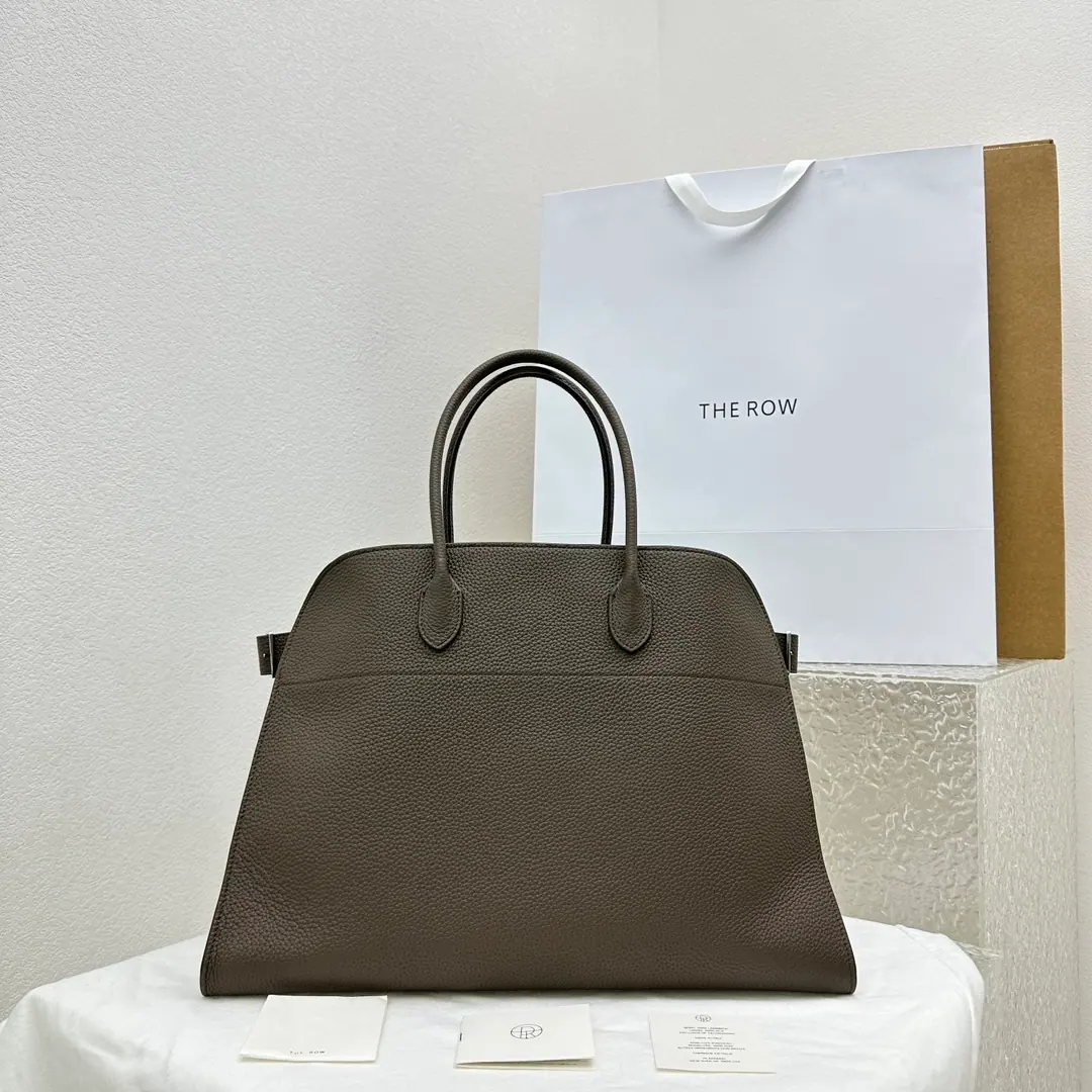 THE ROW Margaux 17 皮革包 43x24x30cm