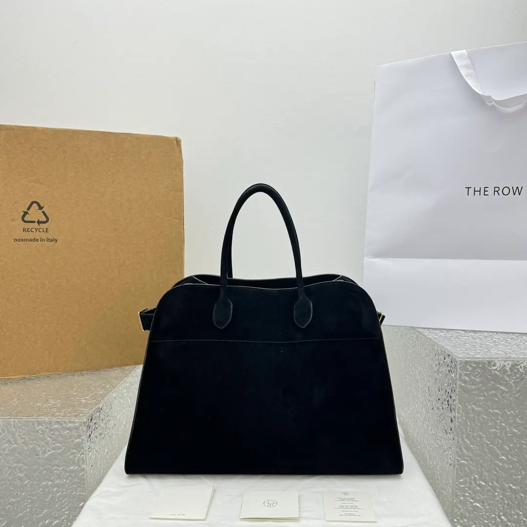 THE ROW Margaux 17 皮革包 43x24x30cm