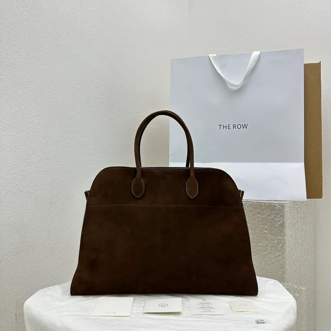 THE ROW Margaux 17 皮革包 43x24x30cm