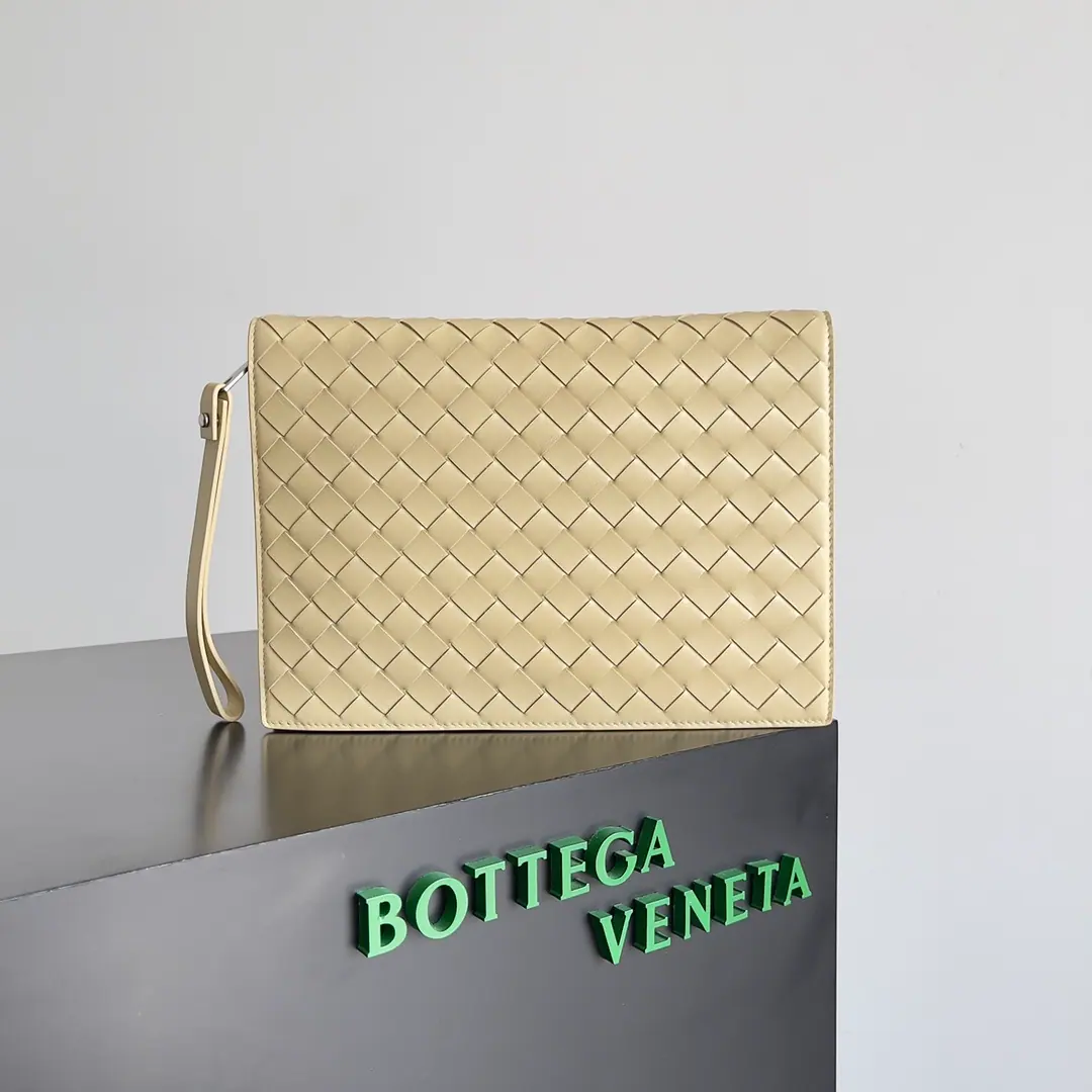 Bottega Veneta Intrecciato 男士手拿包 693675 27.5*20*2
