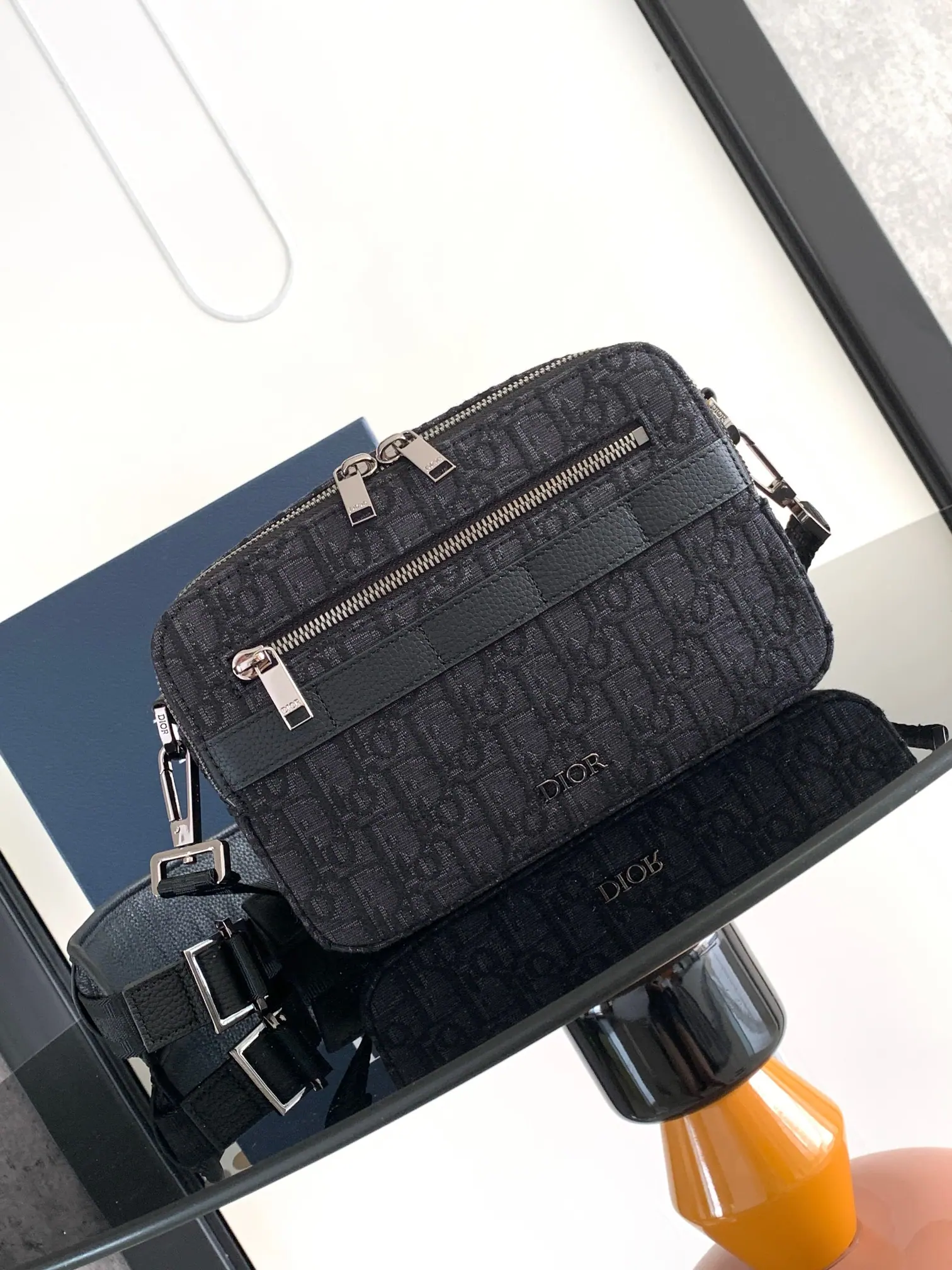 迪奥百货 25SS Oblique Safari 邮差包 1ESPO206 22 x 15 x 6
