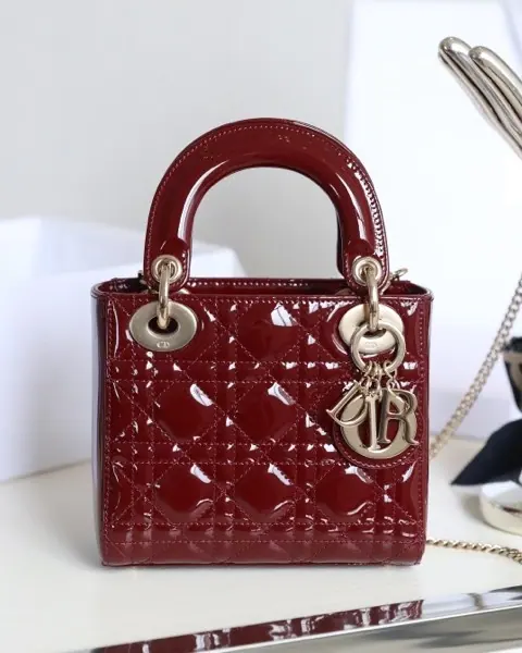 迪奥 Lady Dior 迷你 17*15*7cm