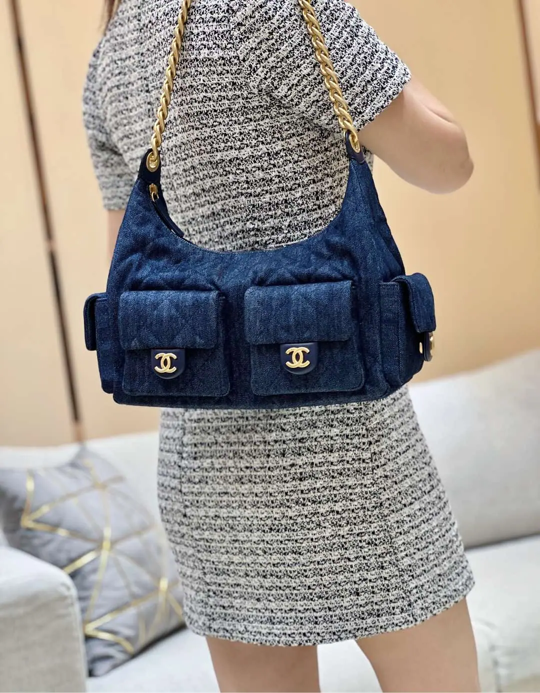 ƆC Hobo包 AS5302 27*35*18cm