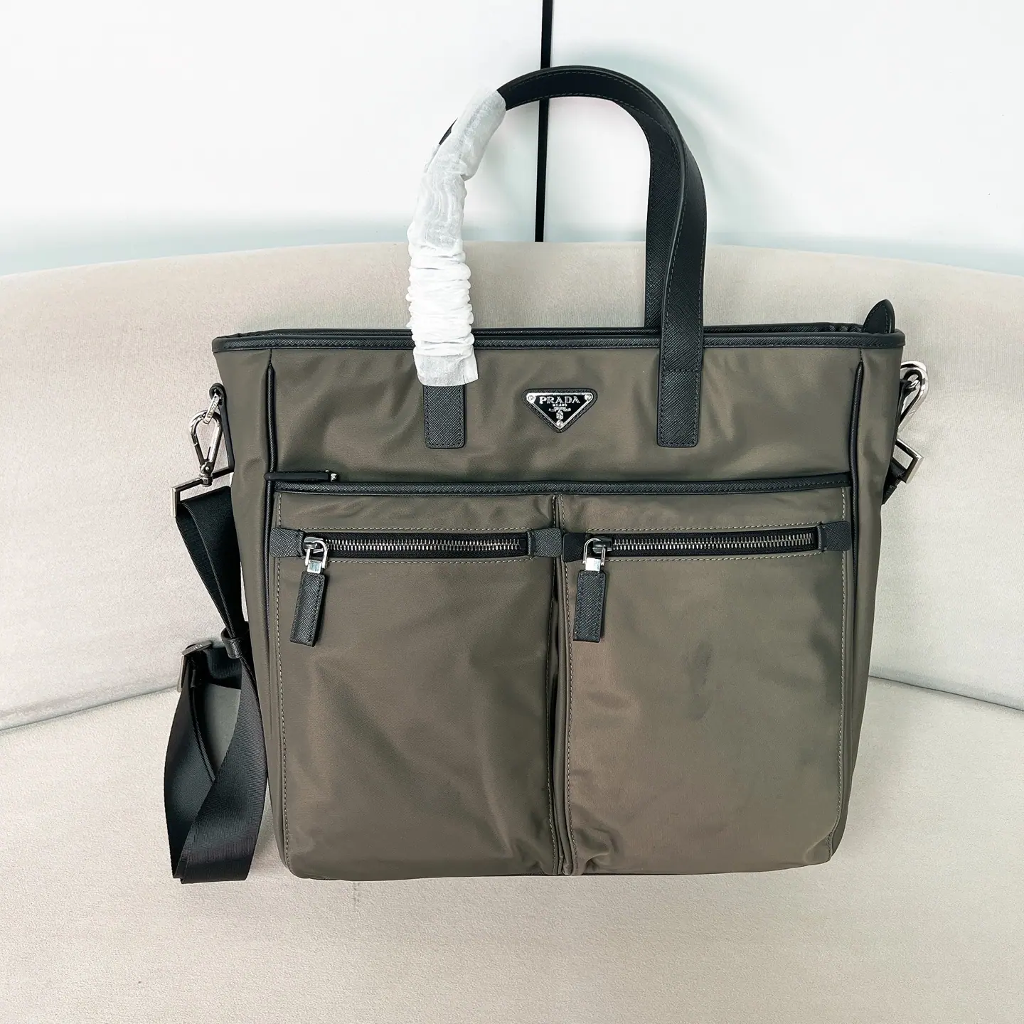 Prada Re-Nylon 托特包 2BG860 34x34.5cmX7cm