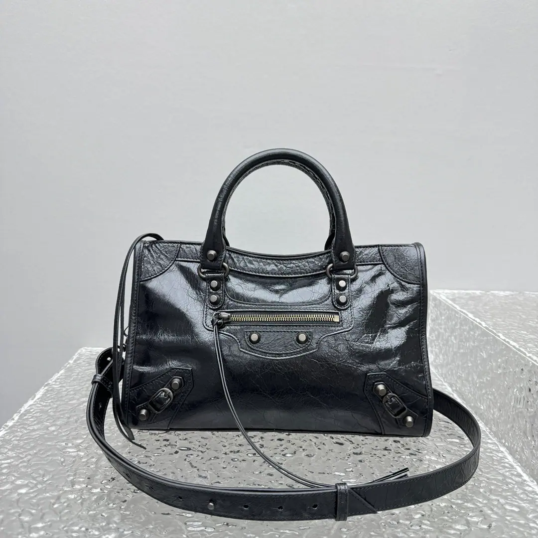 Balenciaga Le City 小号皮革托特包 30x19x10cm