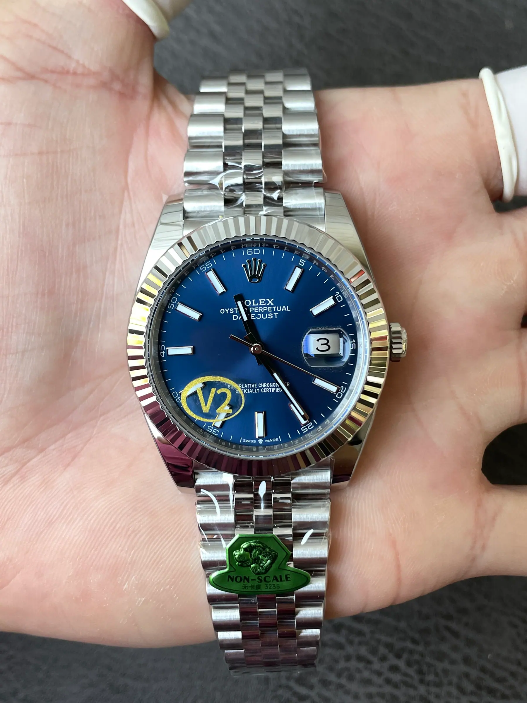 GOLD | 3235 机芯｜41mm 罗莱克斯 Datejust 126334 自由摆轮（Free-sprung）V2