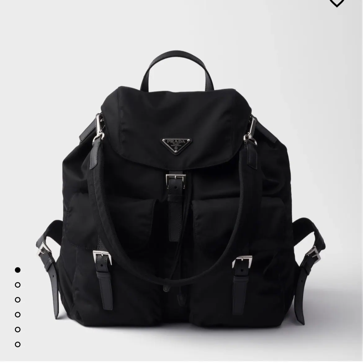普拉达 Re-Nylon 双肩包 2VZ110 34x39x15cm