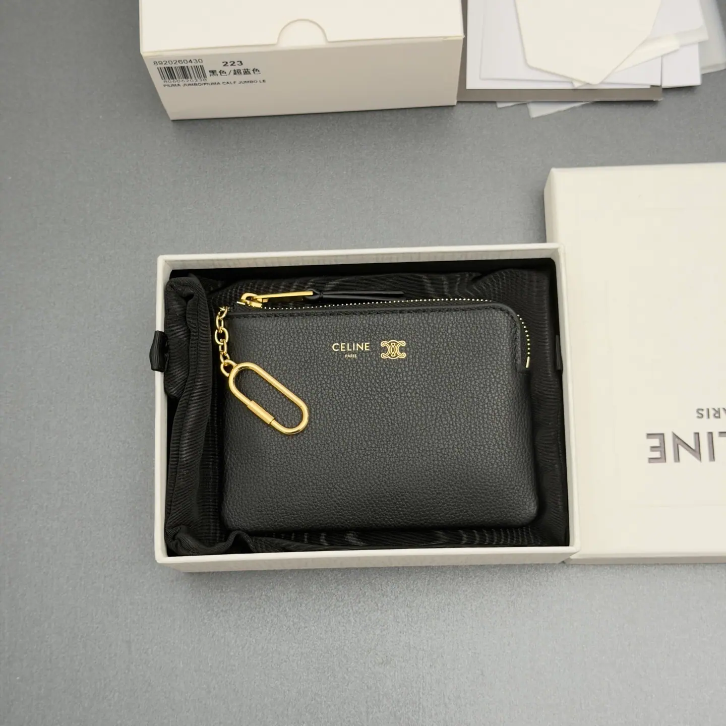 Celine 卡包 Triomphe 10C223BTA.38NO w13×h9.5cm