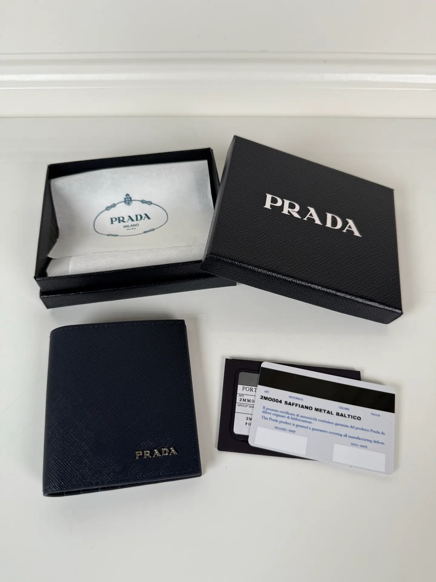 PRADA Re-Nylon 钱包 2MO004 10x9cm