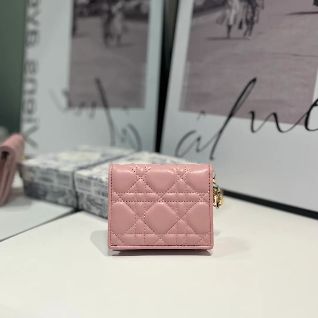 Lady Dior Gardenia 迷你钱包