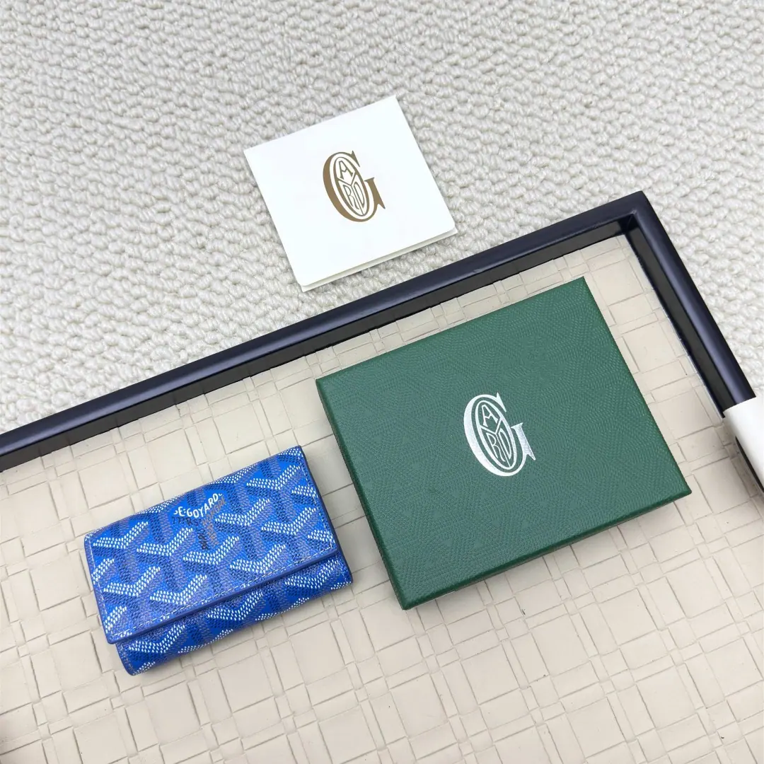 Goyard 三折钥匙包