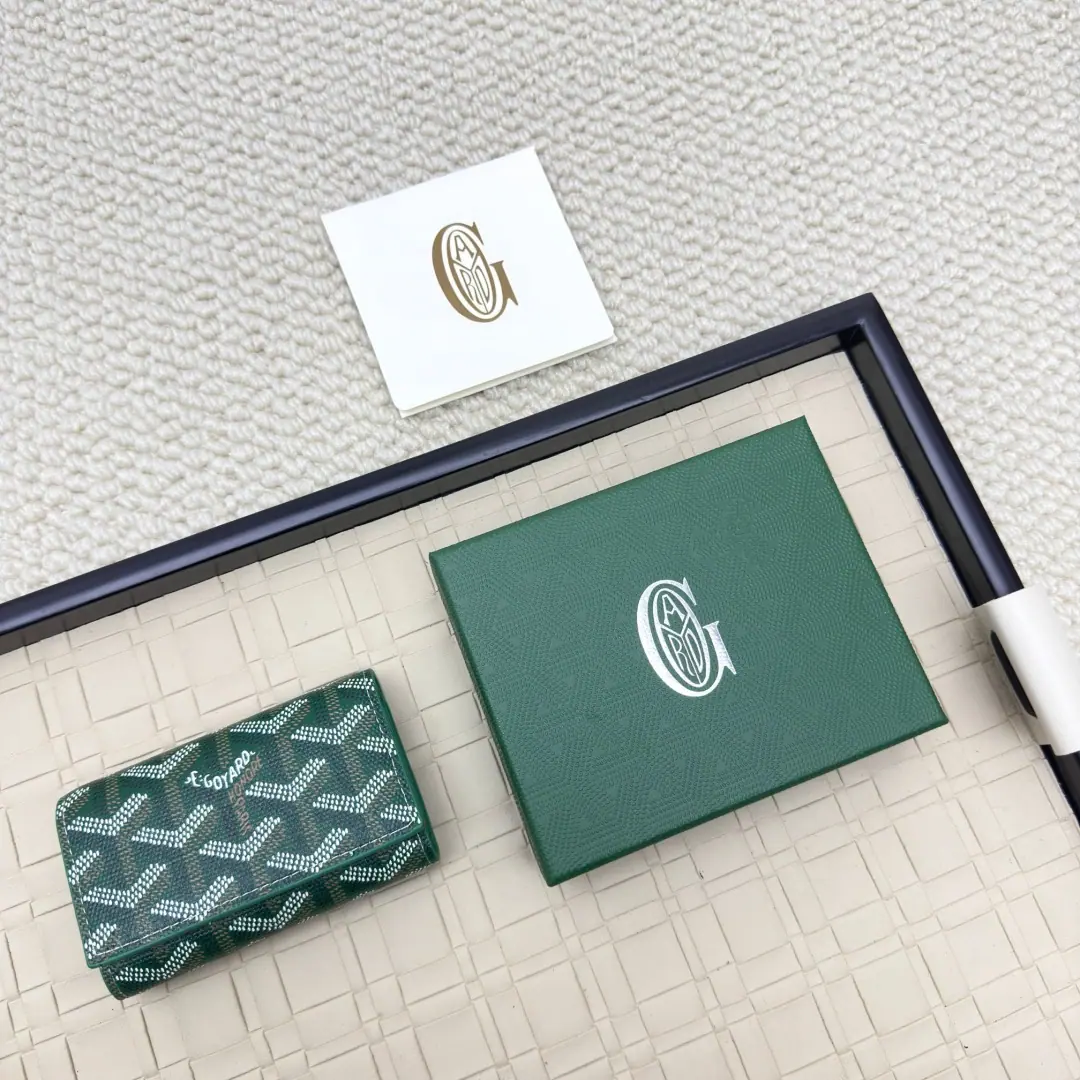 Goyard 三折钥匙包