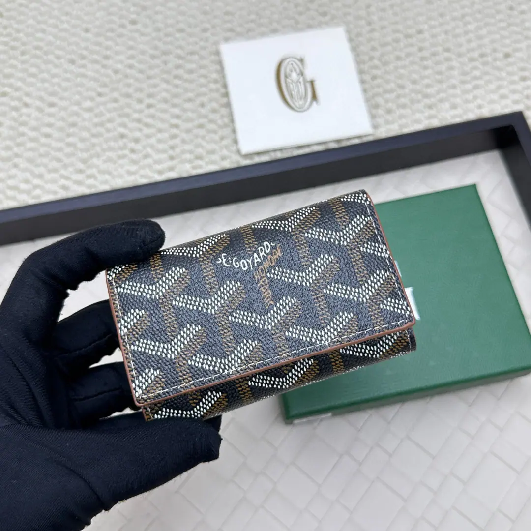 Goyard 三折钥匙包