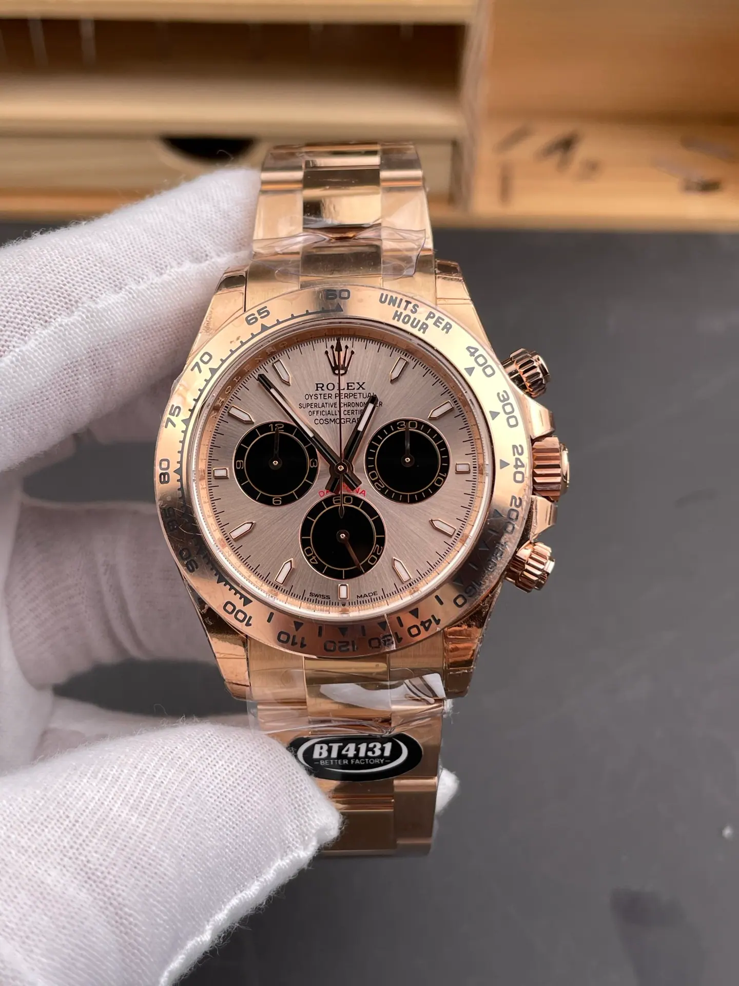 BT | 4131 机芯｜40mm l 劳力士 Daytona 126505