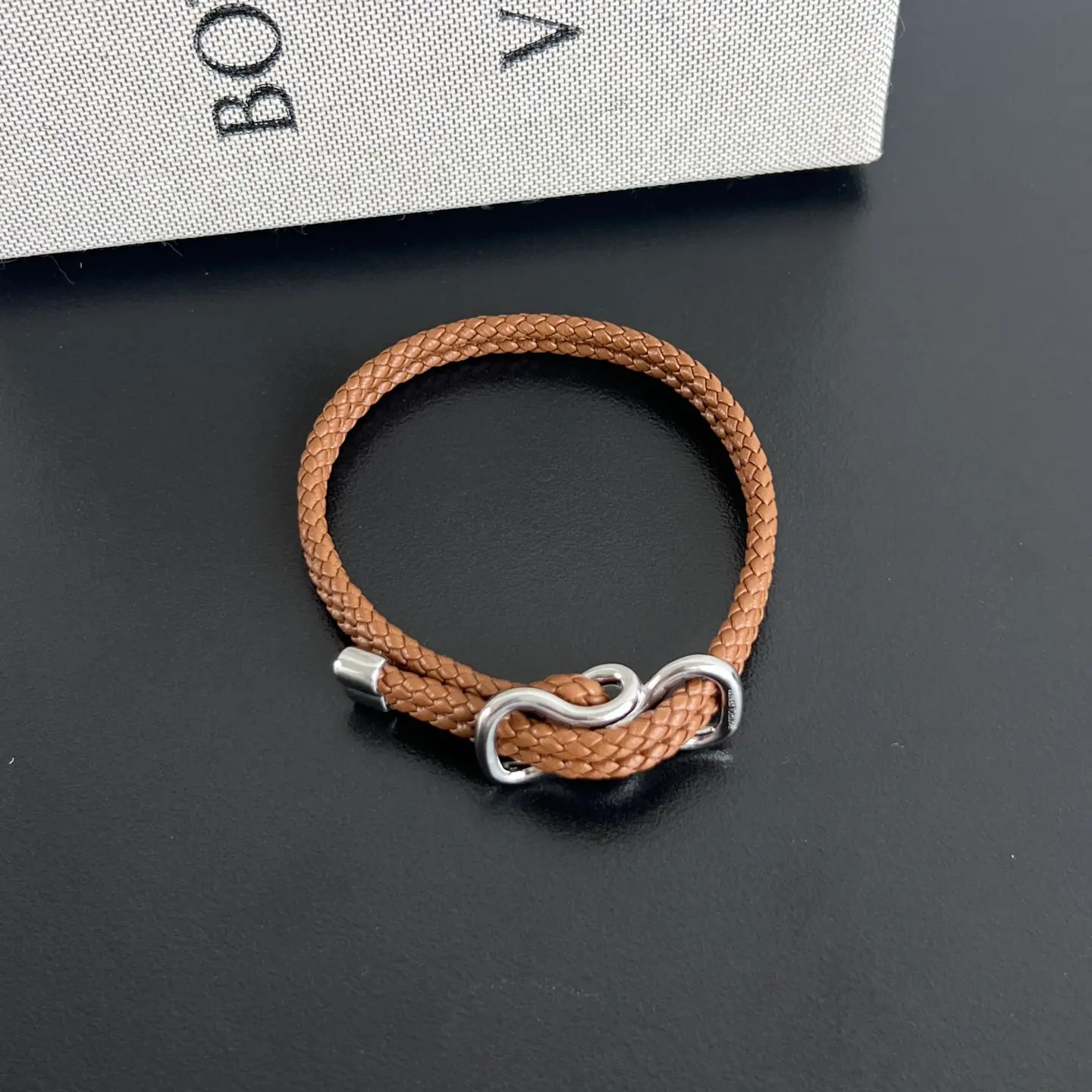 Bottega Veneta 编织纳帕皮革手链 19cm