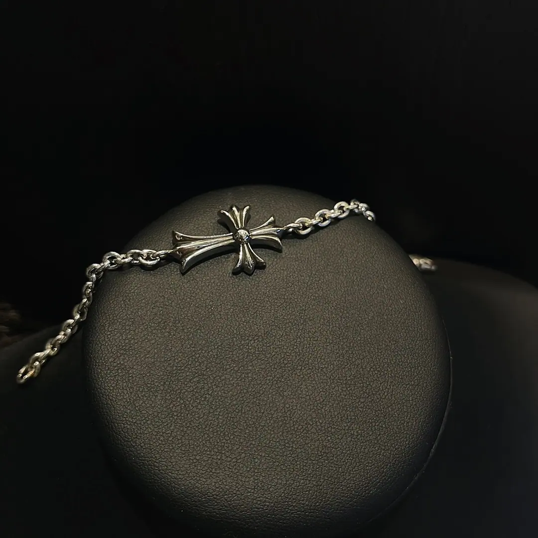 Chrome Hearts Tiny Cross NE 链条手链 925银