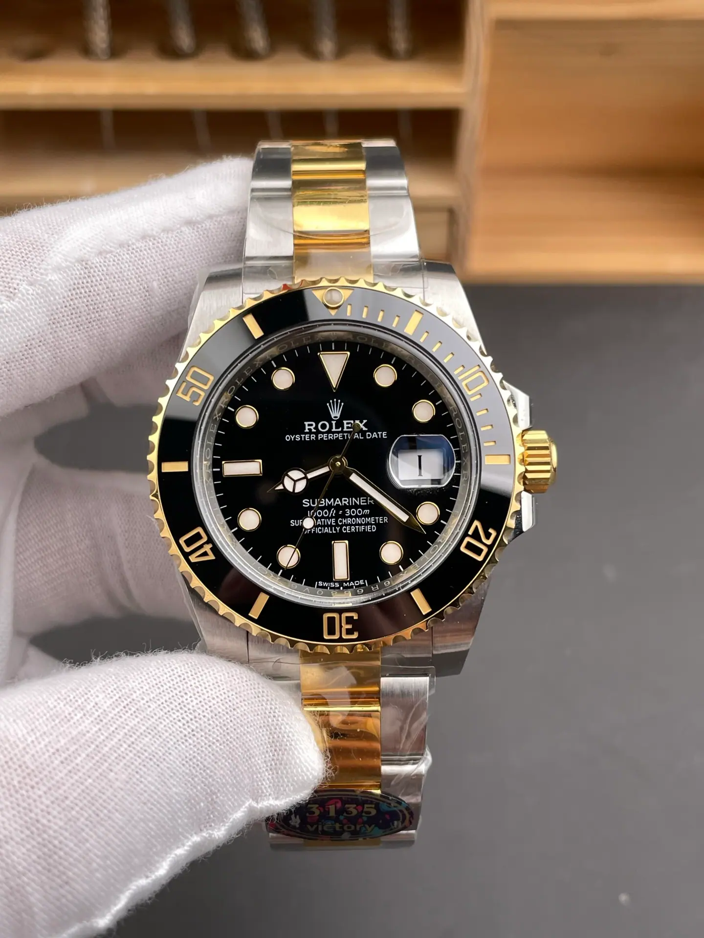VF | 3135机芯|40mm l 劳力士潜航者 116613LN