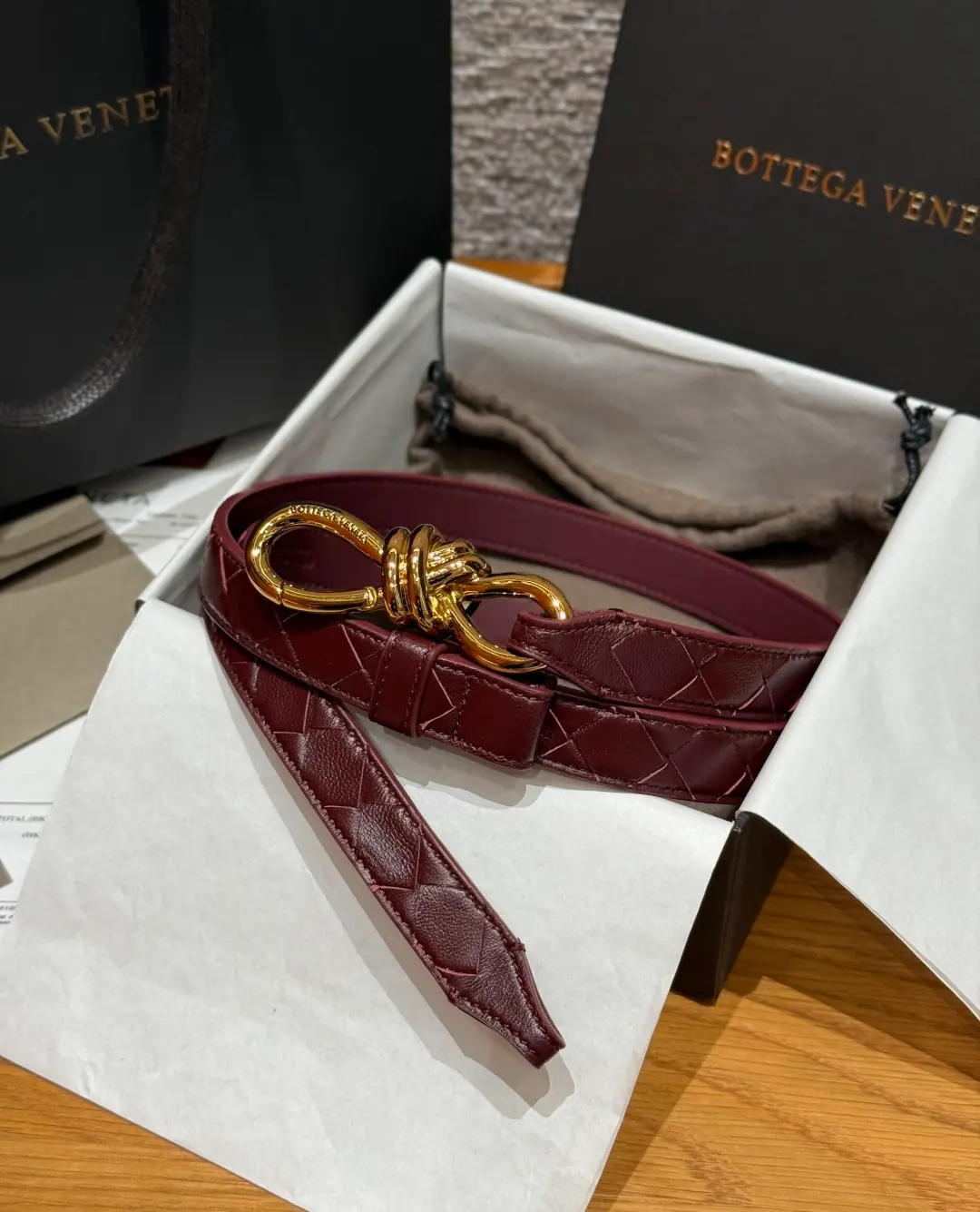 Bottega Veneta 皮带 2cm