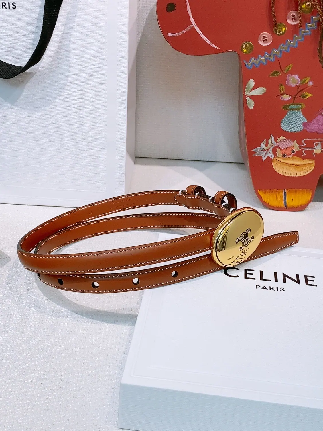 Celine 13MM 细版腰带