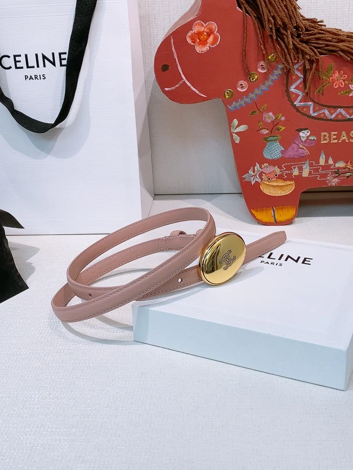 Celine 13MM 细版皮带