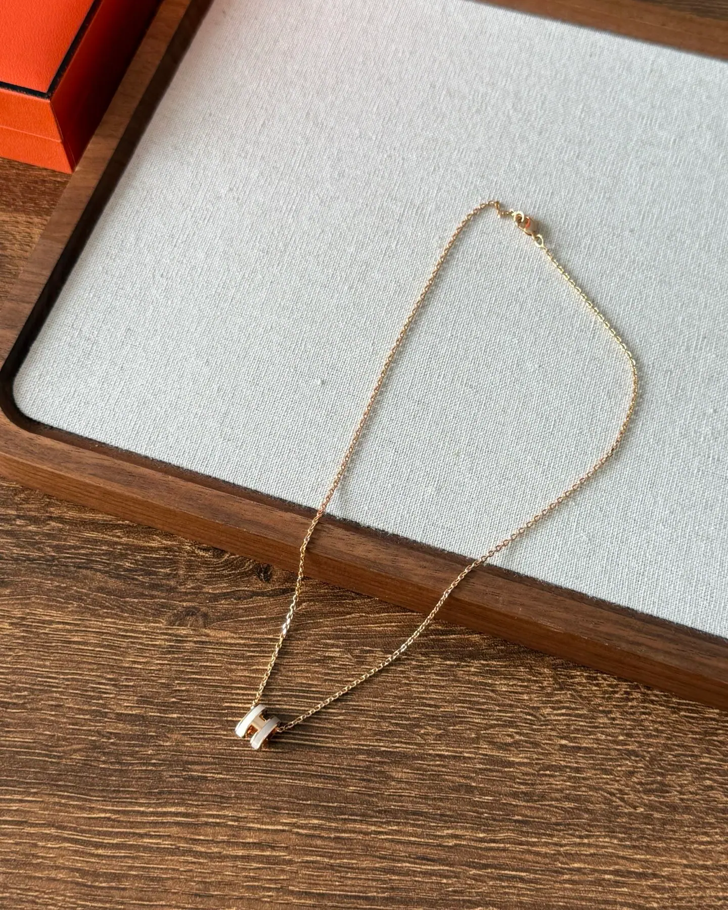 Hermes 迷你 Pop 项链 40cm