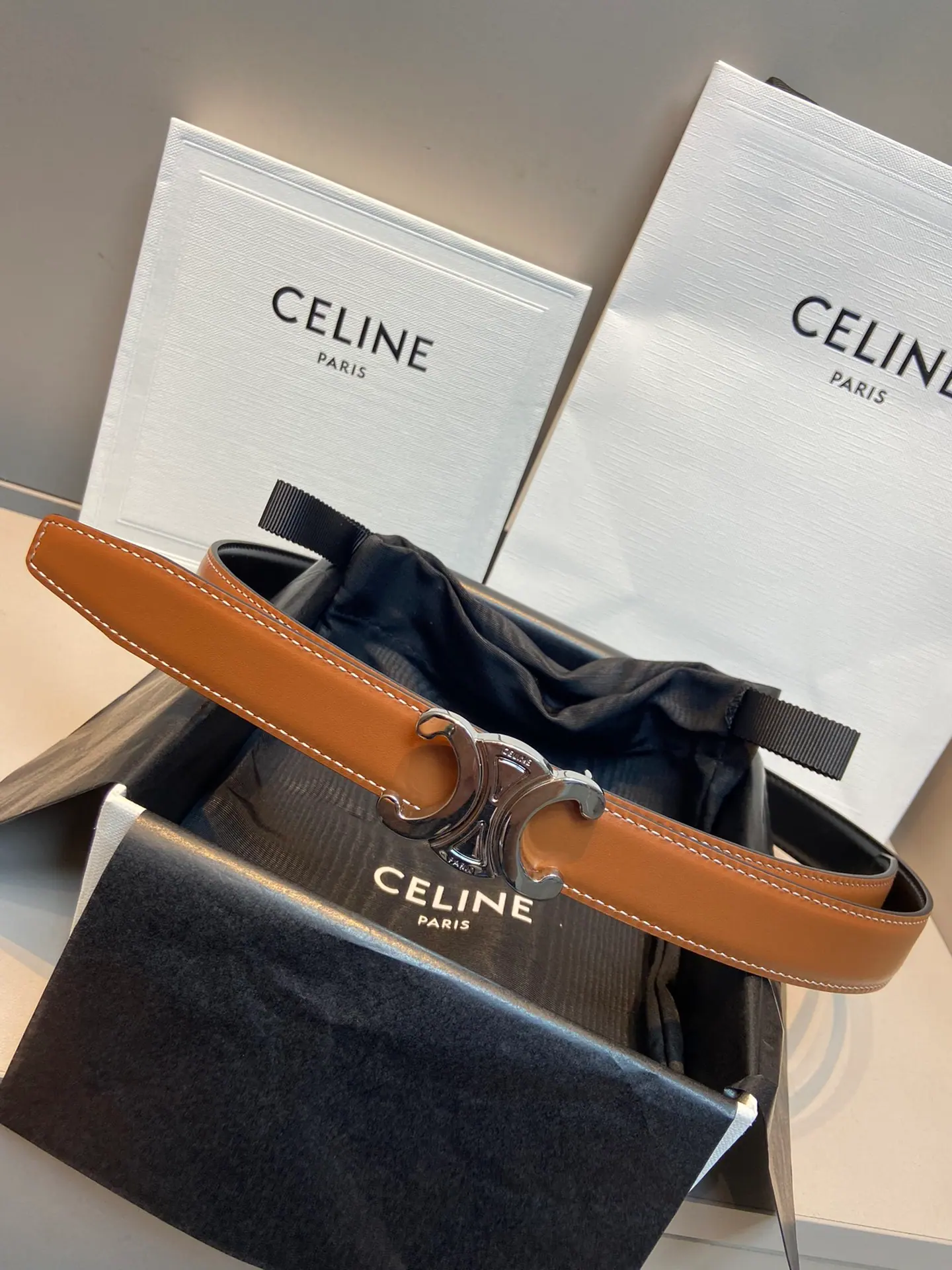 Celine 女士腰带 尺寸:2.5cm