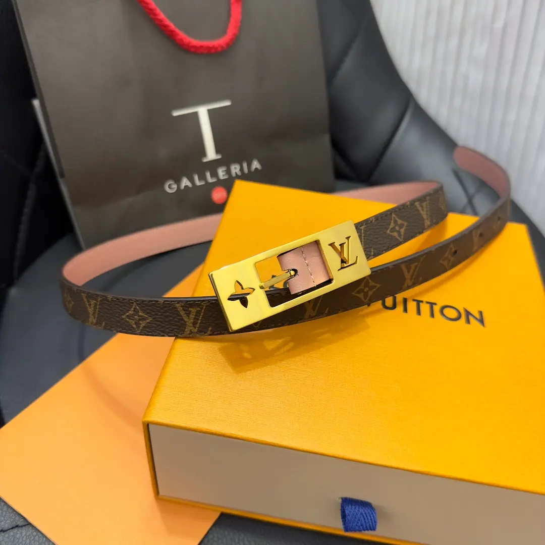 路易威登 LV Duo 双面 18mm Monogram 帆布腰带