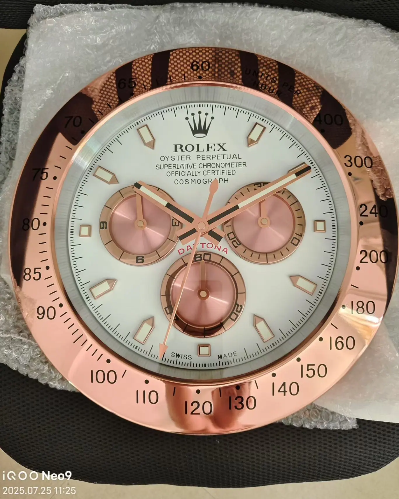 劳力士 Daytona 壁钟 35cm