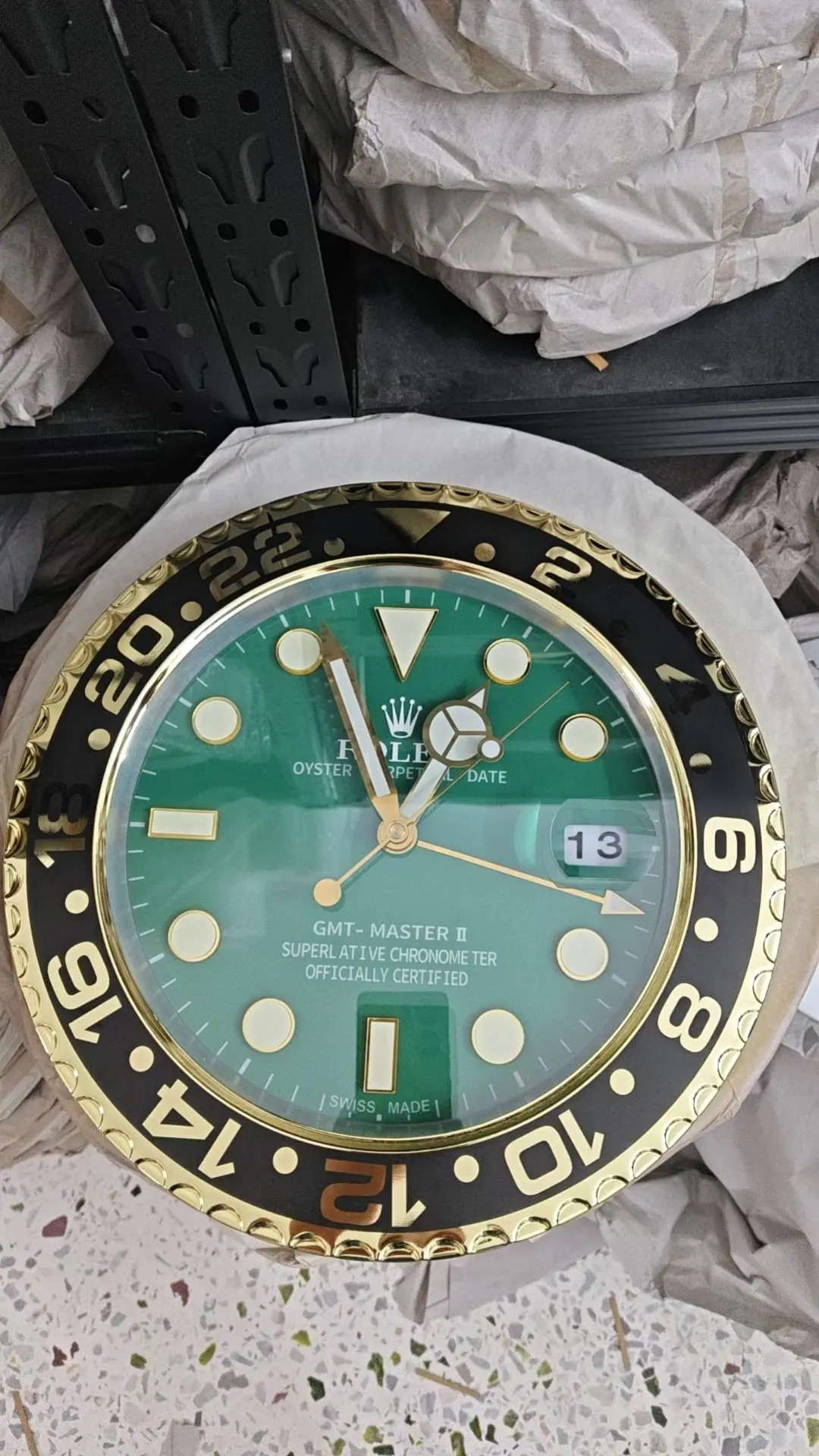 劳力士 GMT 挂钟 35cm
