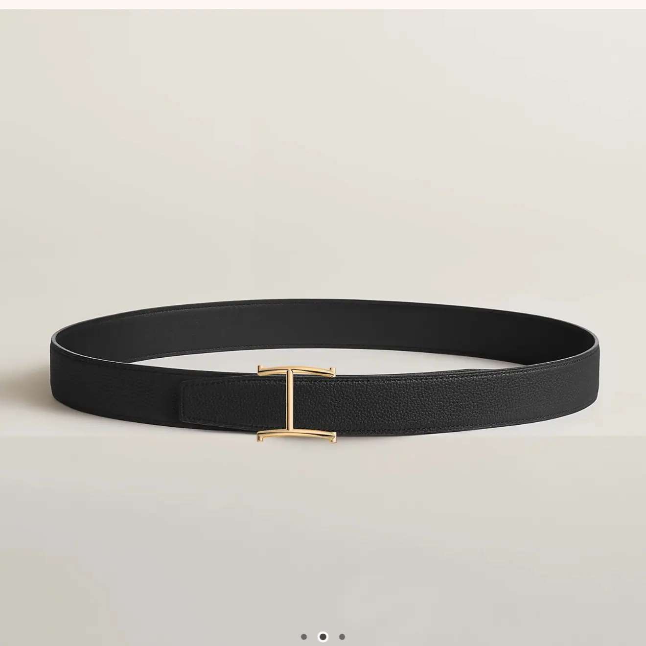 爱马仕 S Serif 腰带扣可翻转皮革腰带 32mm