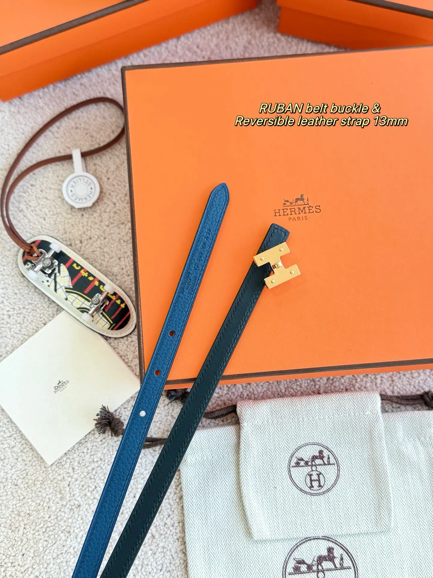 Hermes- RUBAN BELT 13mm