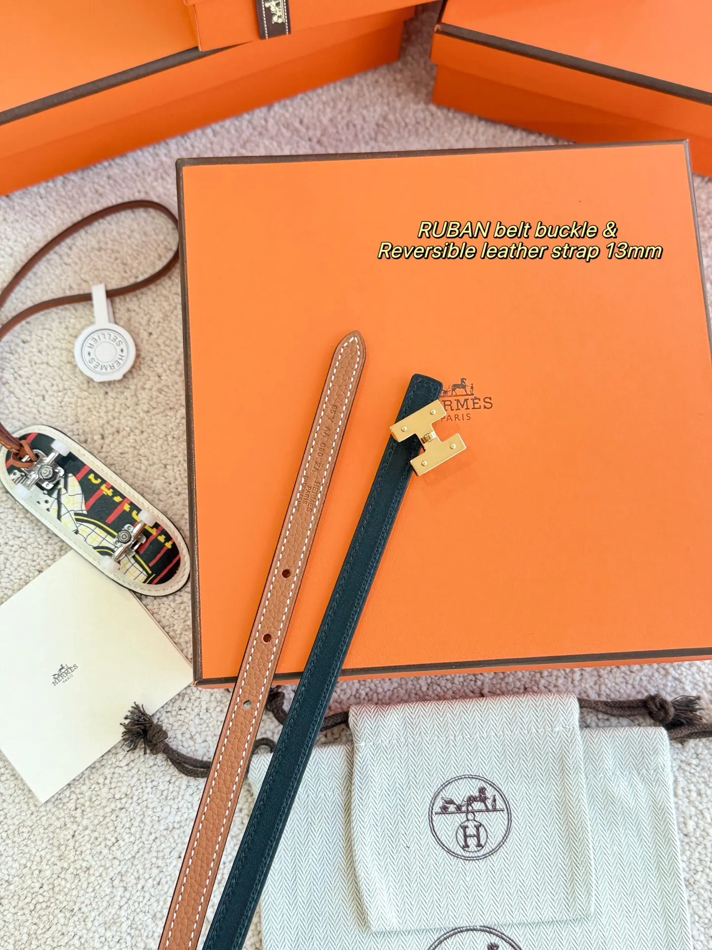 Hermes- RUBAN BELT 13mm