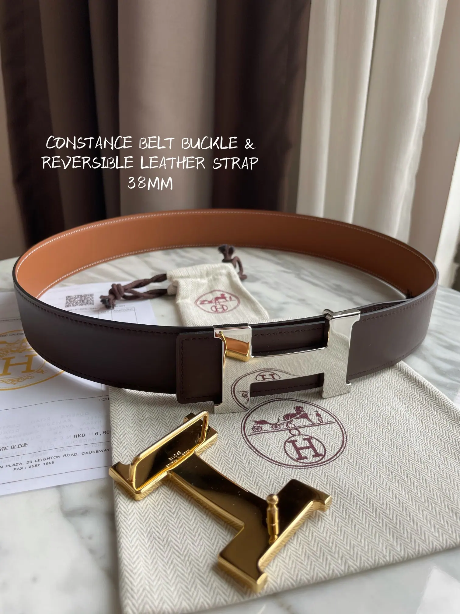 Hermes-CONSTANCE 腰带 38毫米