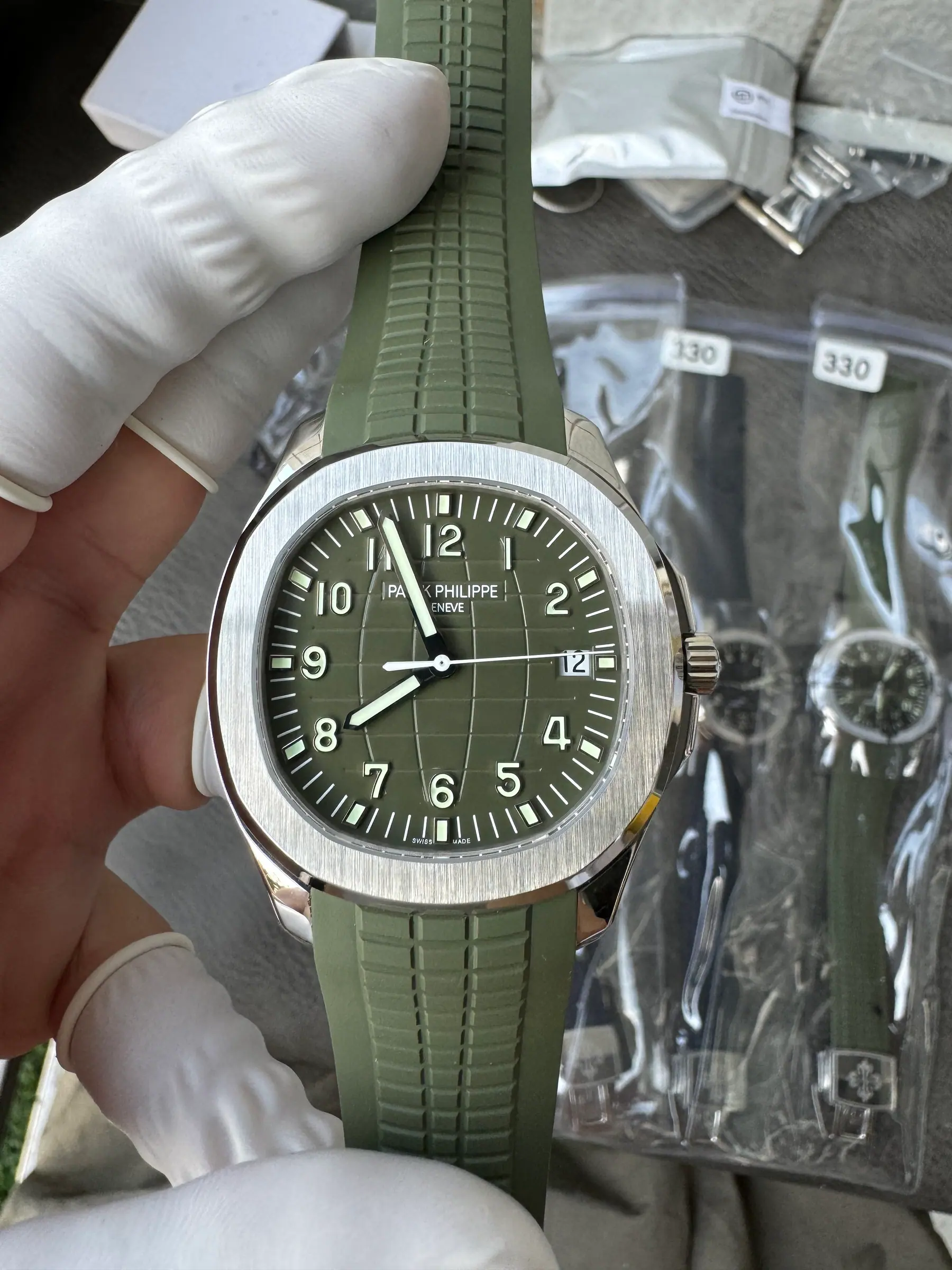 DDF | 324机芯 l 40mm l 百达翡丽 Aquanaut 5168R 手表 120g