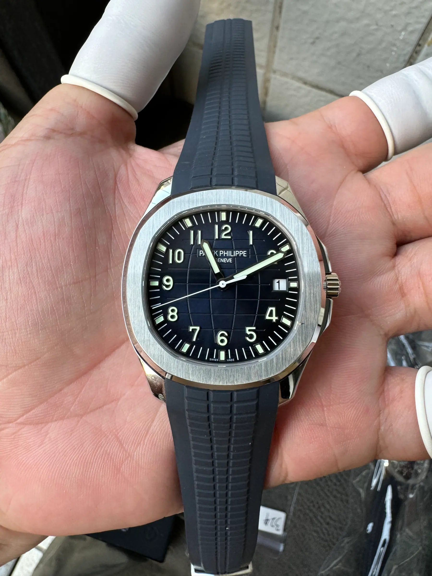 DDF | 324机芯 | 40mm | 百达翡丽 Aquanaut 5168R 手表 120g