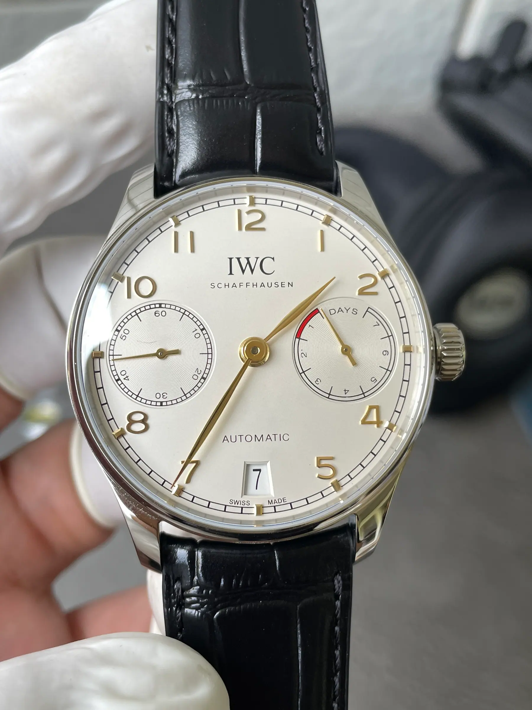 MZ l42.44mm l IWC Portugieser 自动7日动力储存 IW500701