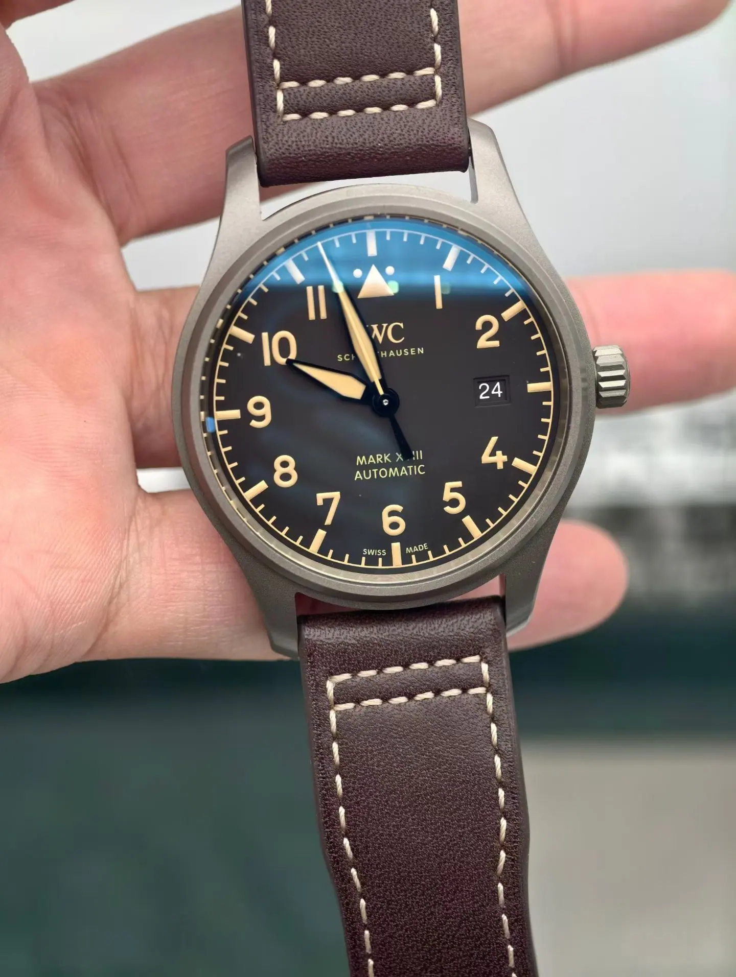 MZ l 2892 l 40mm l 万国表 飞行员马克18 IW327006
