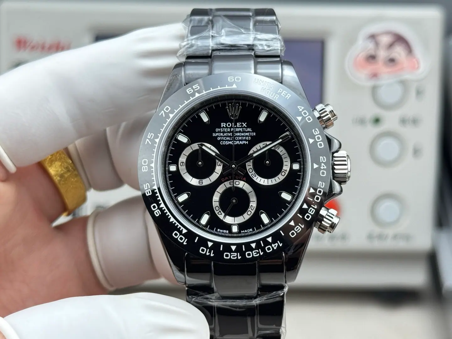 HEH l 4801/4130 l 40mm l 劳力士迪通拿 AET 陶瓷改装