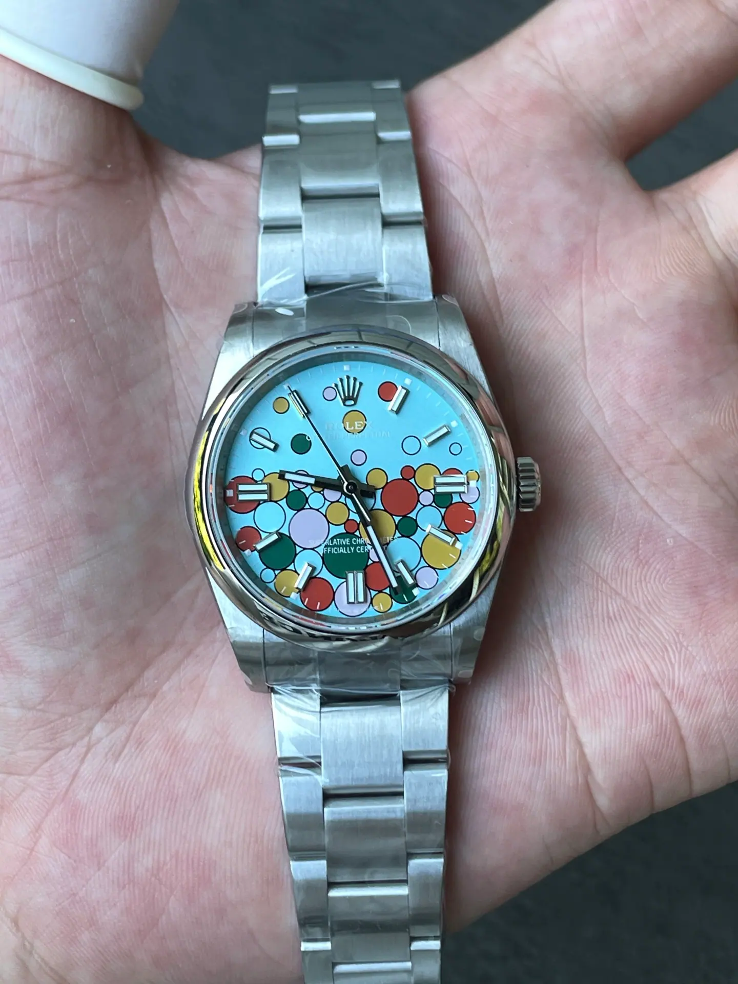 QF | 3230 自由摆轮｜36mm 劳力士 Oyster Perpetual m134300