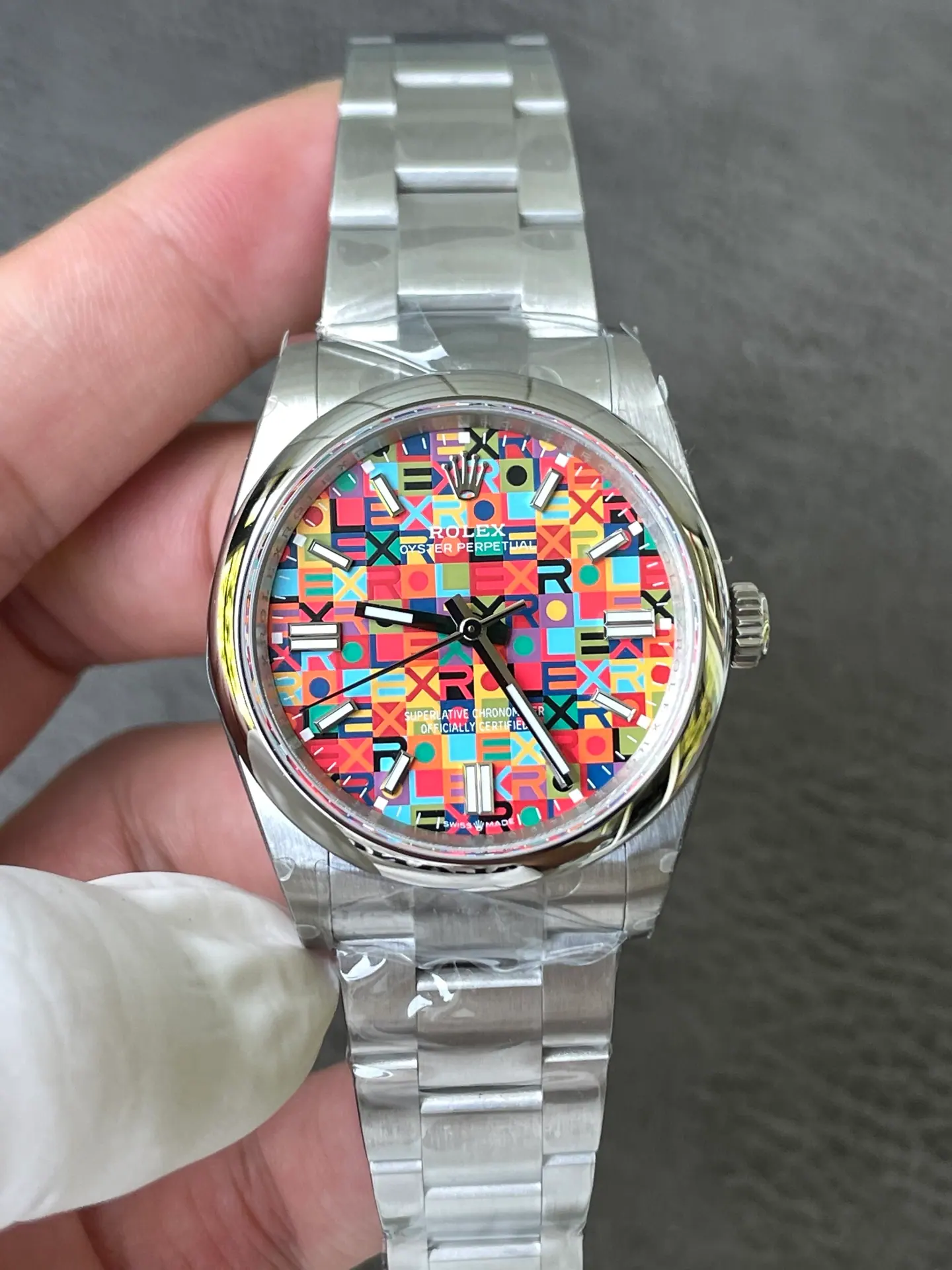 QF | 3230 Free-sprung｜36mm l 劳力士 Oyster Perpetual m134300
