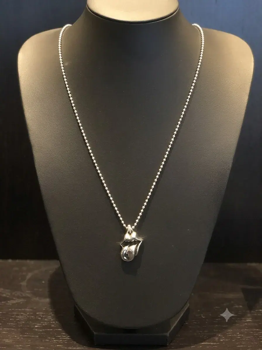 925银 Chrome Hearts 滚石乐队 L&T 吊坠