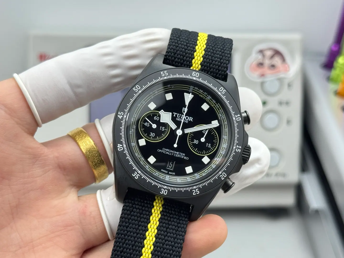 V+ l 7750 l 43mm l Tudor Pelagos FXD 计时码表