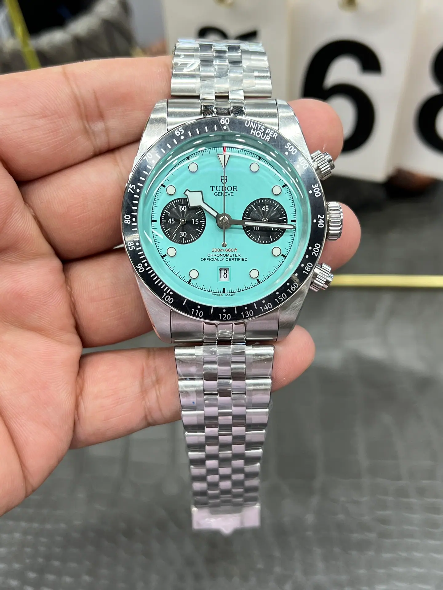 3T l 7750 l 41mm l 帝舵 Bay Chrono