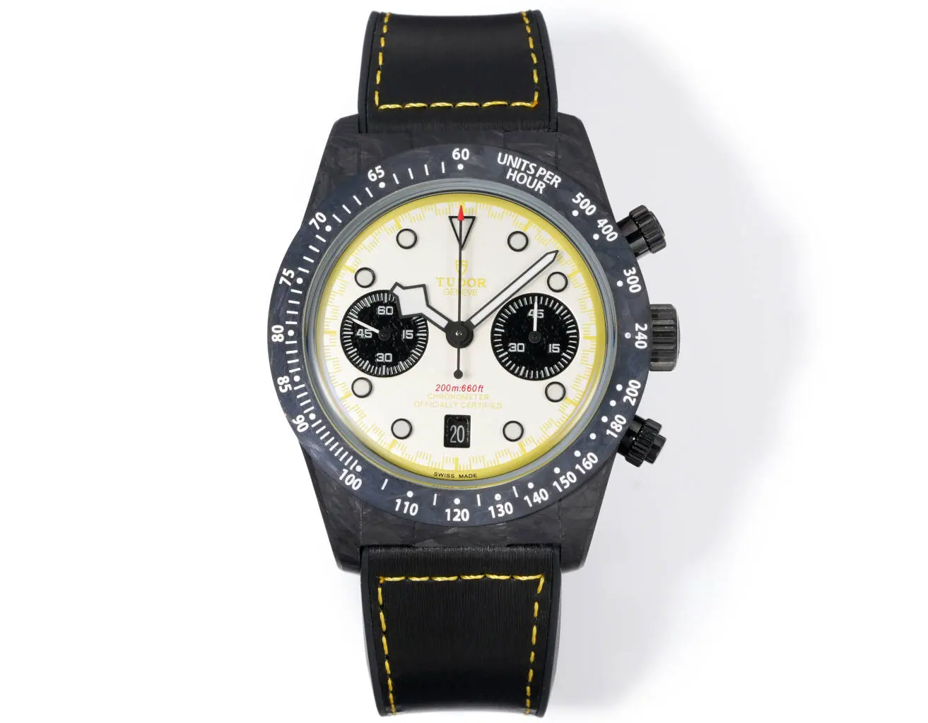 PLS l 42毫米 l 帝舵 Black Bay Chrono Carbon 25 88克