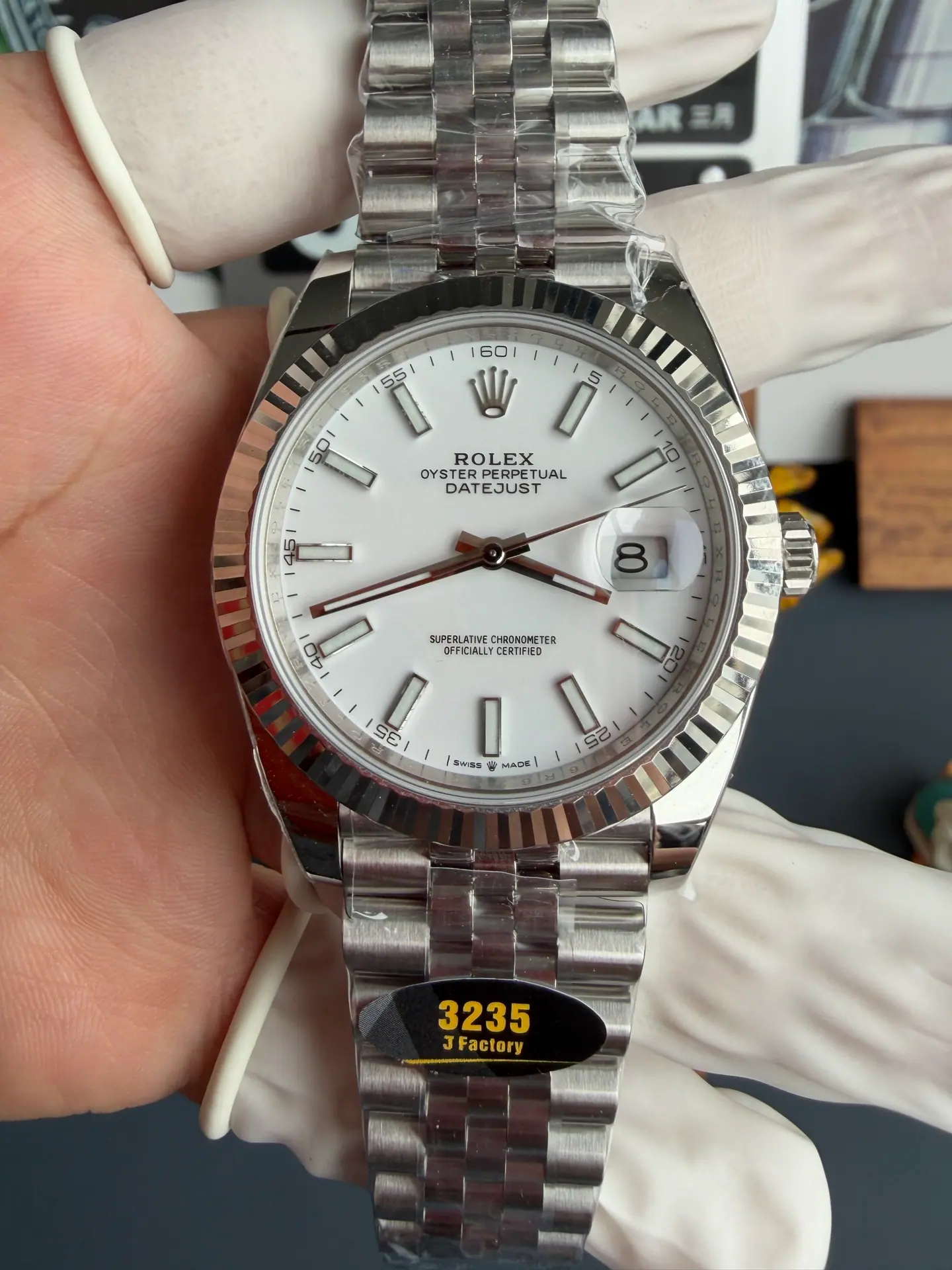 JF | 3235机芯｜41mm｜劳力士 Datejust 126334 自由摆轮（Free-sprung）