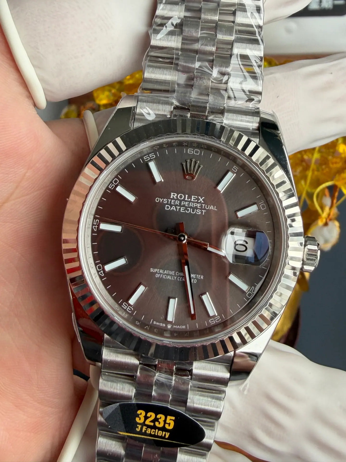 JF | 3235 机芯|41mm l 劳力士 Datejust 126334 自由摆轮(Free-sprung)