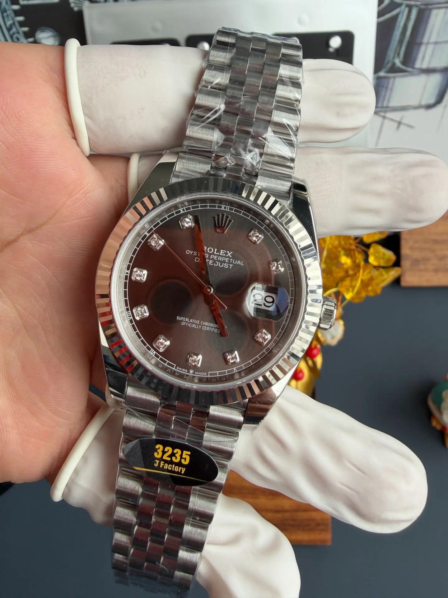 JF | 3235机芯｜41mm l 劳力士 Datejust 126334 自由摆轮（Free-sprung）