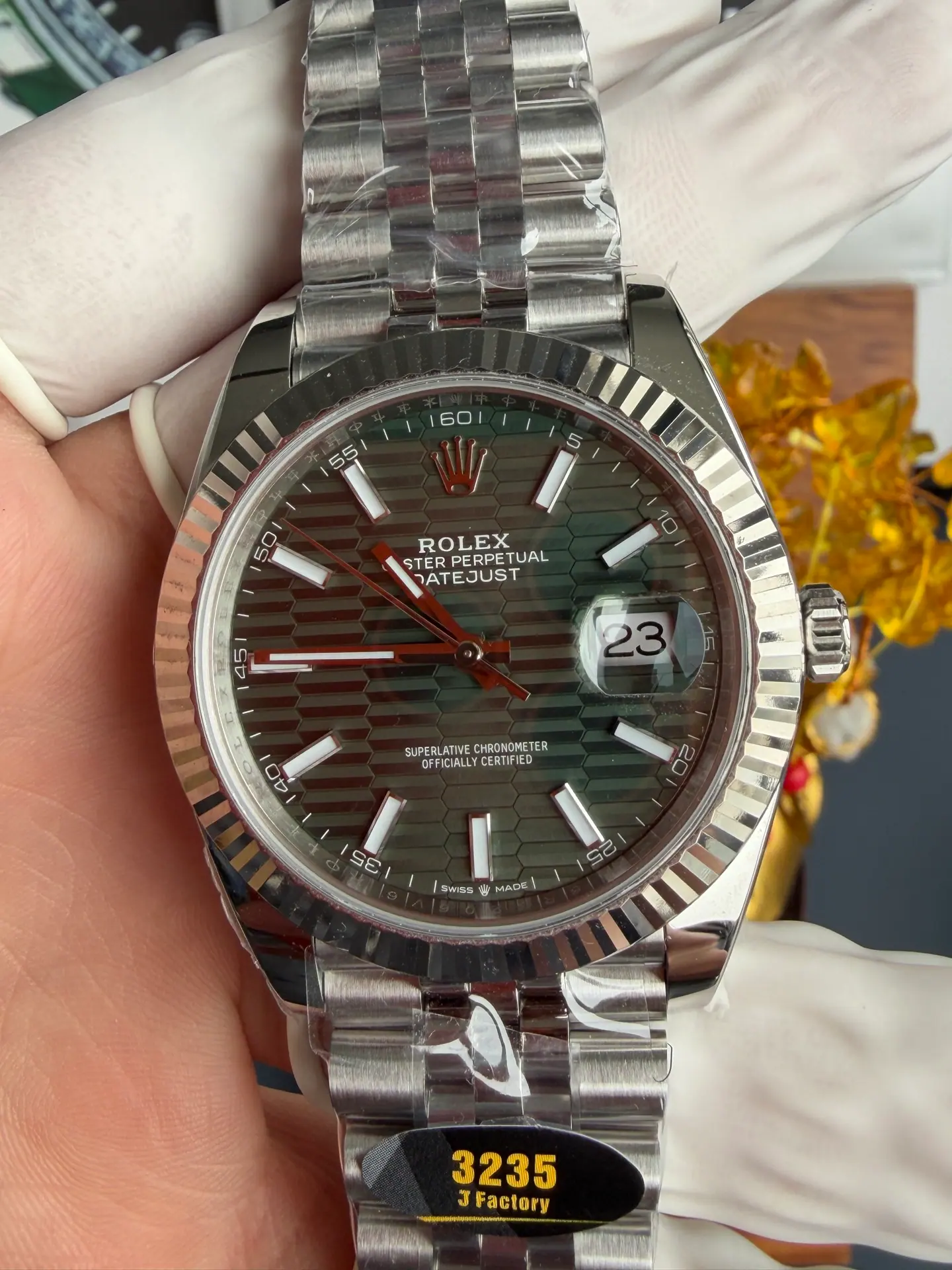 JF | 3235 机芯|41mm | 劳力士 Datejust 126334 自由摆轮 (Free-sprung)